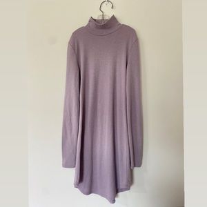 Long Sleeve Turtle Neck Dress Forever 21